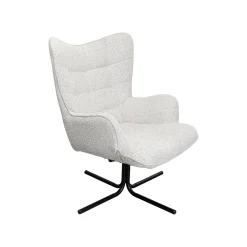 KARE Design Fauteuil Pivotant Oscar Gris ^ Fauteuil