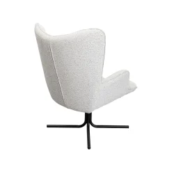 KARE Design Fauteuil Pivotant Oscar Gris ^ Fauteuil