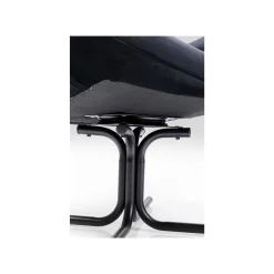 KARE Design Fauteuil Pivotant Oscar Velours Noir ^ Fauteuil|Chaise De Bureau