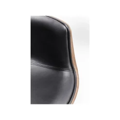 KARE Design Fauteuil Pivotant Soft Noyer ^ Fauteuil|Chaise De Bureau