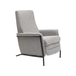 KARE Design Fauteuil Relax Lazy Gris ^ Fauteuil