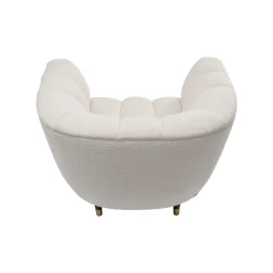 KARE Design Fauteuil Spectra Crème ^ Fauteuil