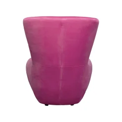 KARE Design Fauteuil Sweep Velours Rose ^ Fauteuil