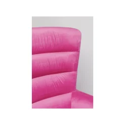 KARE Design Fauteuil Sweep Velours Rose ^ Fauteuil