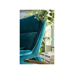 KARE Design Fauteuil Vegas Forever Bleu-vert ^ Fauteuil