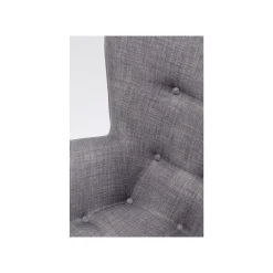 KARE Design Fauteuil Vicky Gris Foncé ^ Fauteuil