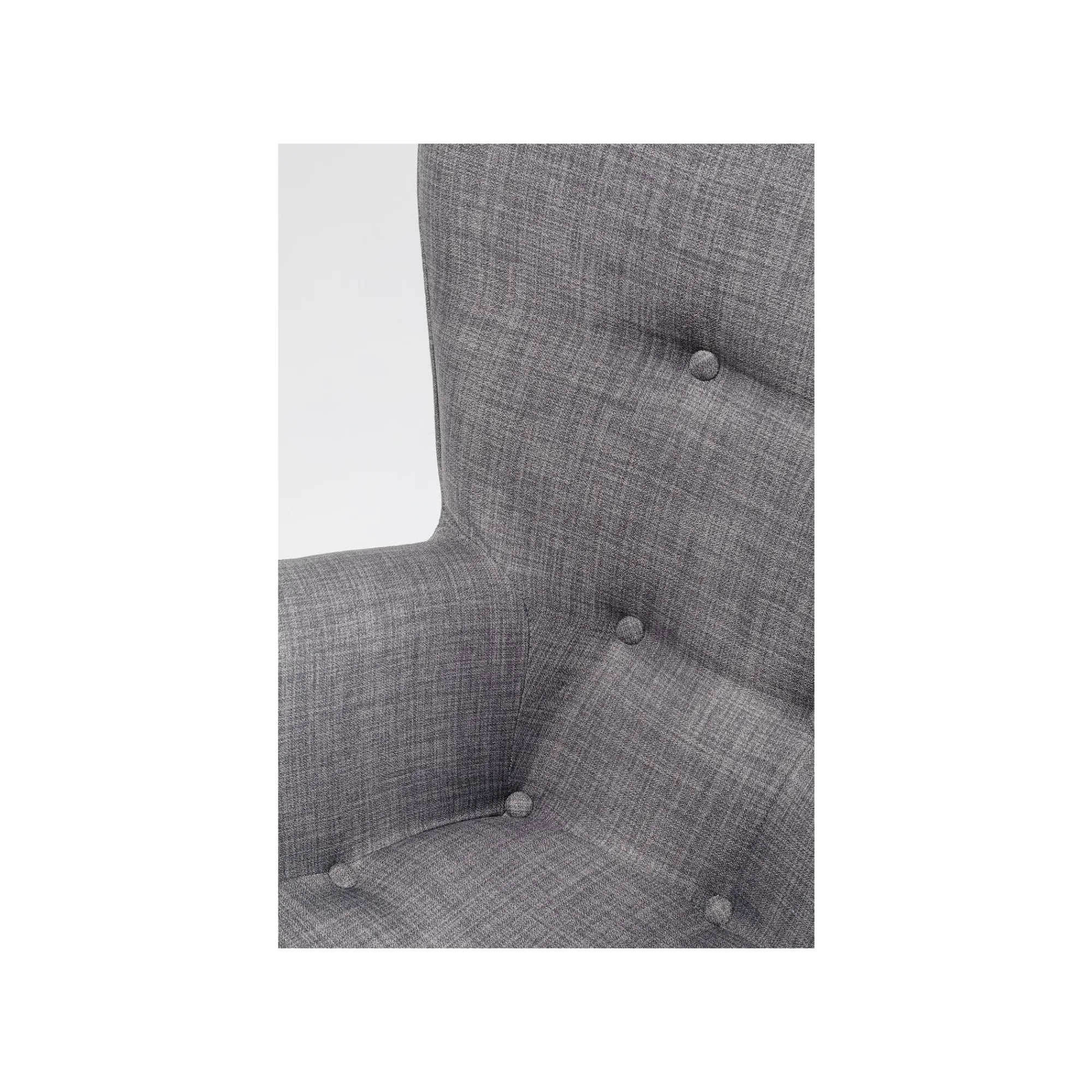KARE Design Fauteuil Vicky Gris Foncé ^ Fauteuil