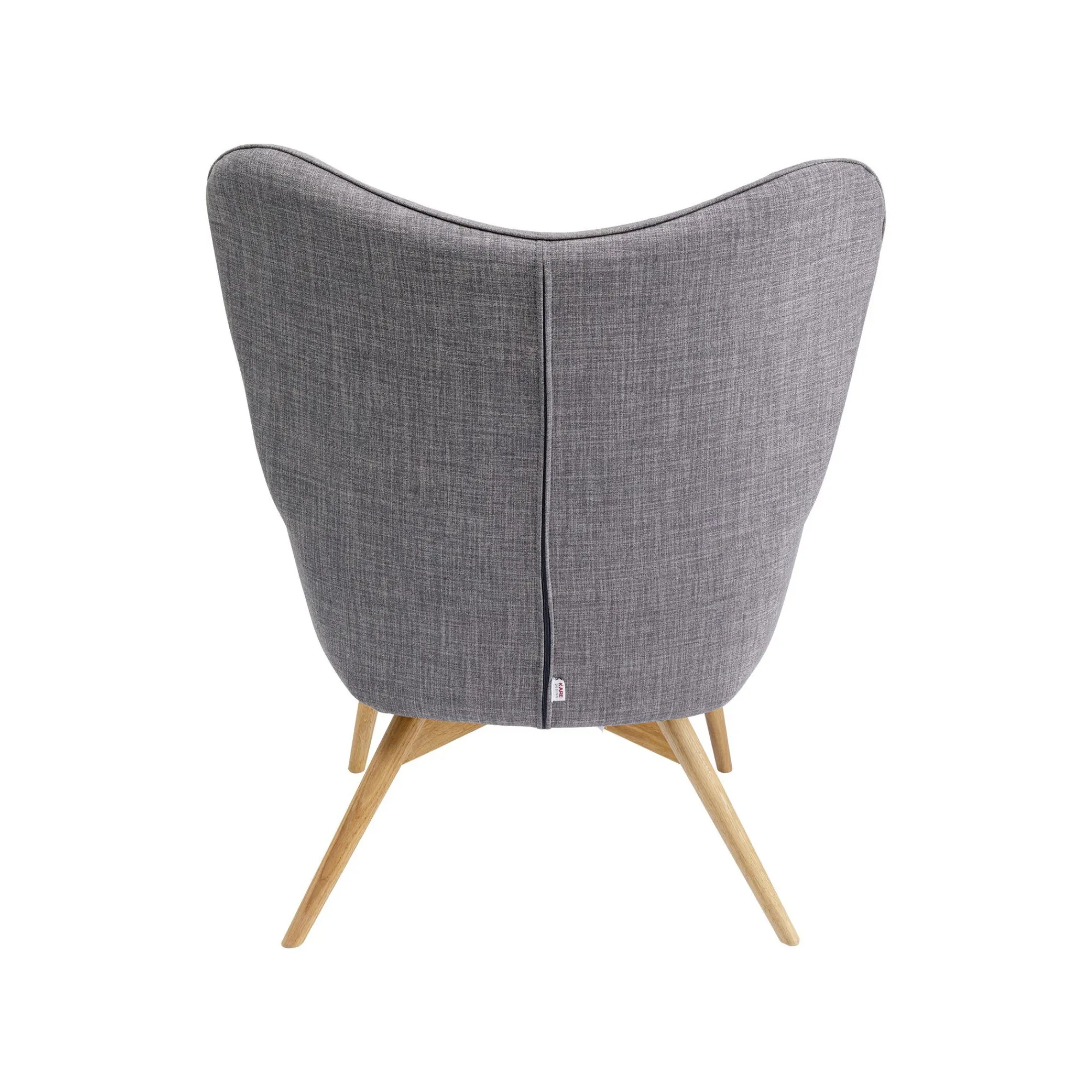 KARE Design Fauteuil Vicky Gris Foncé ^ Fauteuil