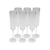 KARE Design Flûtes à Champagne Cascata Set De 6 ^ Vaisselle
