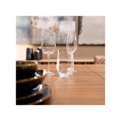 KARE Design Flûtes à Champagne Diamond Doré Set De 4 ^ Vaisselle