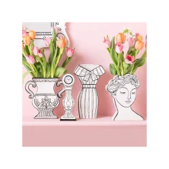 KARE Design Horloge De Table Favola Blanche Et Noire ^ Horloge