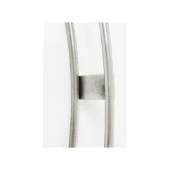 KARE Design Horloge Murale Clip 60cm Argentée ^ Horloge