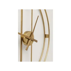 KARE Design Horloge Murale Clip Dorée ^ Horloge