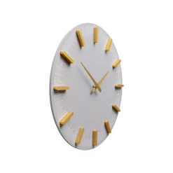 KARE Design Horloge Murale John Grise 40cm ^ Horloge