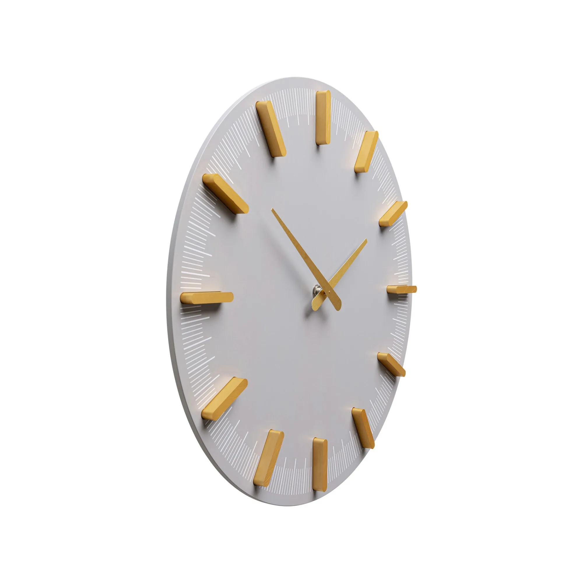 KARE Design Horloge Murale John Grise 40cm ^ Horloge