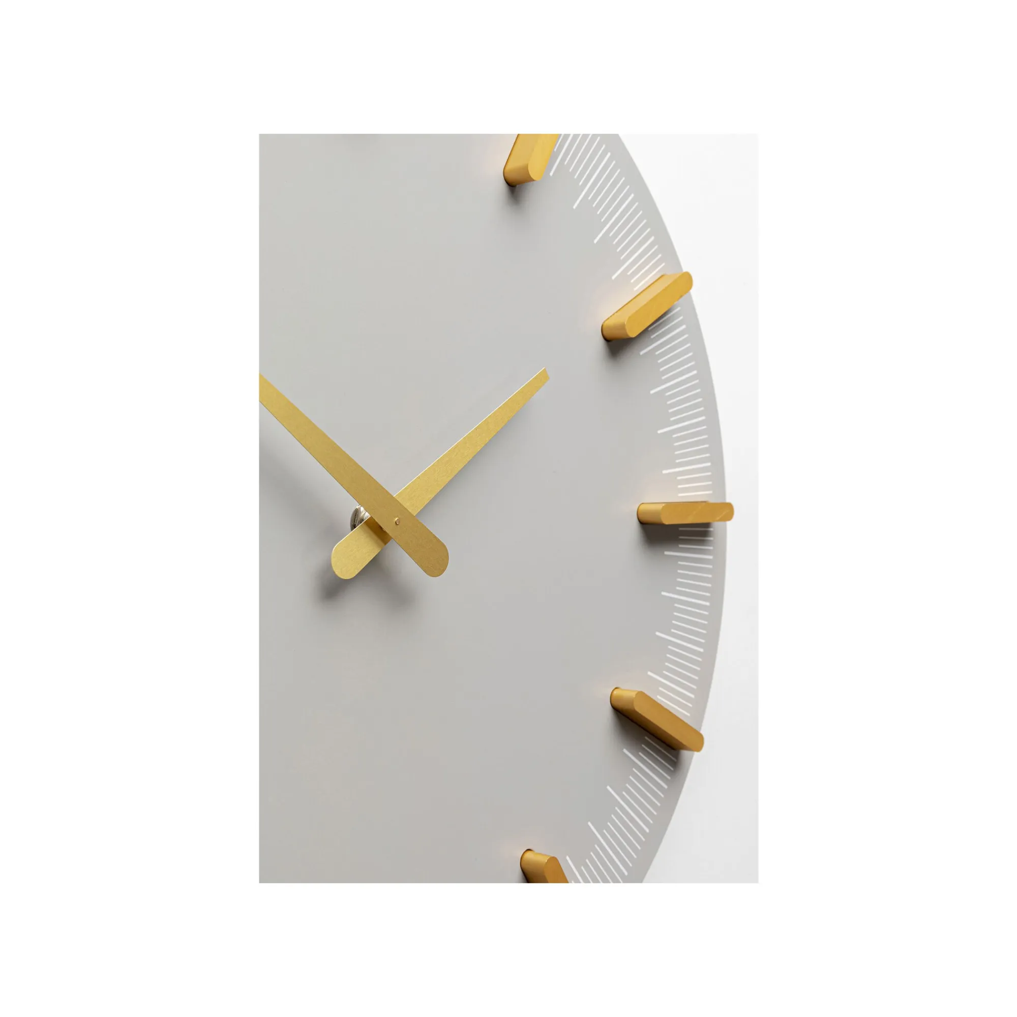 KARE Design Horloge Murale John Grise 40cm ^ Horloge