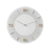 KARE Design Horloge Murale Leonardo Blanche Et Dorée ^ Horloge