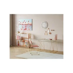 KARE Design Horloge Murale Leonardo Blanche Et Dorée ^ Horloge