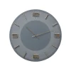 KARE Design Horloge Murale Leonardo Grise Et Dorée ^ Horloge