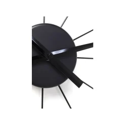 KARE Design Horloge Murale Umbrella Noire ^ Horloge