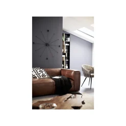 KARE Design Horloge Murale Umbrella Noire ^ Horloge