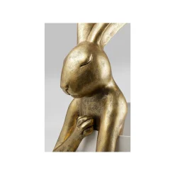 KARE Design Lampadaire Animal Lapin Doré 88cm ^ Lampadaire