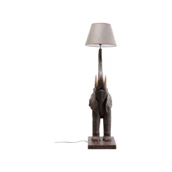 KARE Design Lampadaire Animal éléphant 154cm ^ Lampadaire