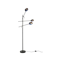 KARE Design Lampadaire Bola Trio 160cm Noir ^ Lampadaire