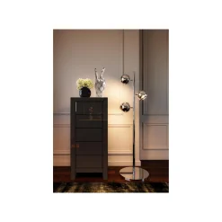 KARE Design Lampadaire Calotta 151cm Chromé ^ Lampadaire