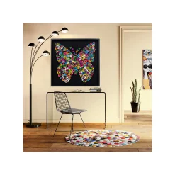KARE Design Lampadaire Five Fingers 201cm Noir Mat ^ Lampadaire