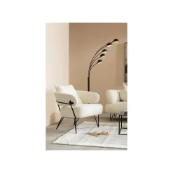 KARE Design Lampadaire Five Fingers 201cm Noir Mat ^ Lampadaire