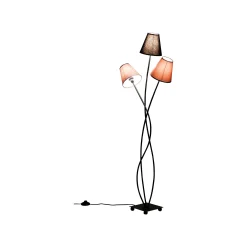 KARE Design Lampadaire Flexible 3 Bras 130cm Marron ^ Lampadaire