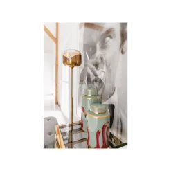 KARE Design Lampadaire Goblet Ball 160cm Doré ^ Lampadaire