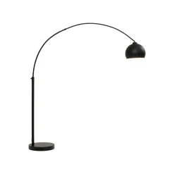KARE Design Lampadaire Lounge 175cm Noir Mat ^ Lampadaire
