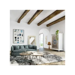 KARE Design Lampadaire Musa Gris 100cm ^ Lampadaire
