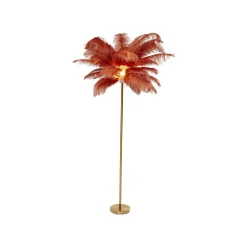 KARE Design Lampadaire Plumes 165cm Rouge ^ Lampadaire