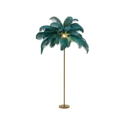 KARE Design Lampadaire Plumes 165cm Vert ^ Lampadaire
