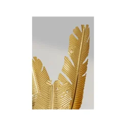 KARE Design Lampadaire Plumes Dorées 123cm ^ Lampadaire