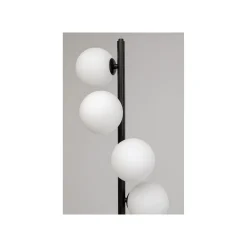 KARE Design Lampadaire Scala Balls Milky 160cm Noir ^ Lampadaire