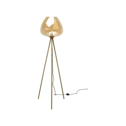 KARE Design Lampadaire Sphere Ambré 146cm ^ Lampadaire