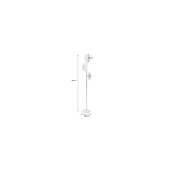 KARE Design Lampadaire Ufo 160cm ^ Lampadaire