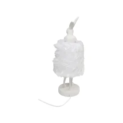 KARE Design Lampe Animal Lapin Fluff Blanc 50cm ^ Lampe De Table