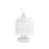 KARE Design Lampe Animal Lapin Fluff Blanc 30cm ^ Lampe De Table