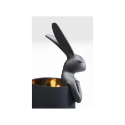 KARE Design Lampe Animal Lapin Noire 68cm ^ Lampe De Table