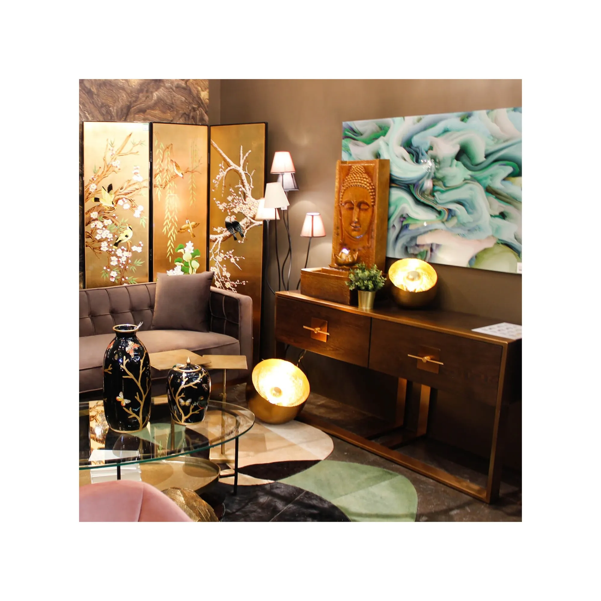 KARE Design Lampe Apollon 28cm ^ Lampe De Table