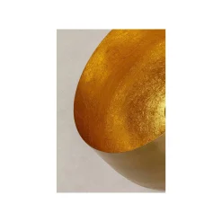 KARE Design Lampe Apollon Smooth Dorée 50cm ^ Lampe De Table