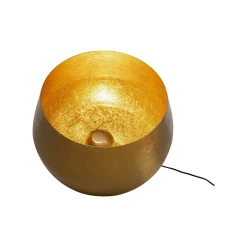 KARE Design Lampe Apollon Smooth Dorée 50cm ^ Lampe De Table