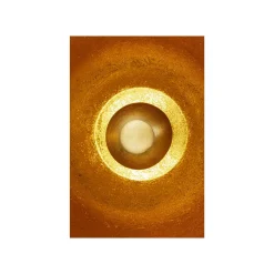 KARE Design Lampe Apollon Smooth Dorée 35cm ^ Lampe De Table