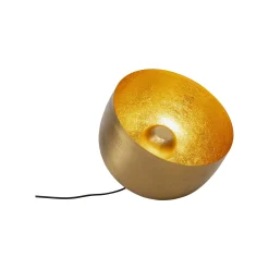 KARE Design Lampe Apollon Smooth Dorée 35cm ^ Lampe De Table