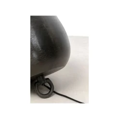 KARE Design Lampe Apollon Smooth Gris Anthracite 28cm ^ Lampe De Table